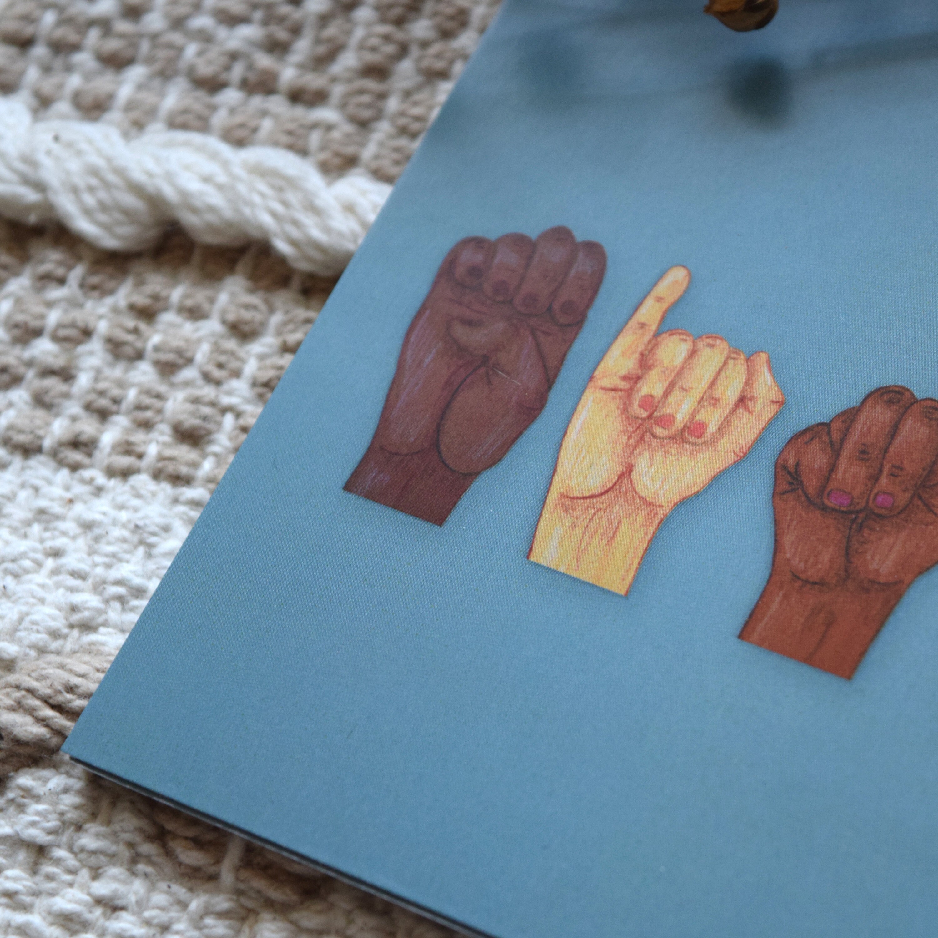 Postcard Sign Language 
