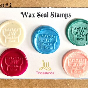 Cachets de cire JW Best Life Ever | Autocollants pour sceaux de cire | Ensemble de cachets de cire