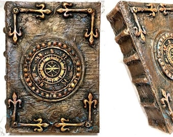 Antique Decorative Vintage Book Box | Trinket Gift Jewelry Box