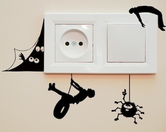 Wall Decor Light Switch Car Windows Decals Stickers