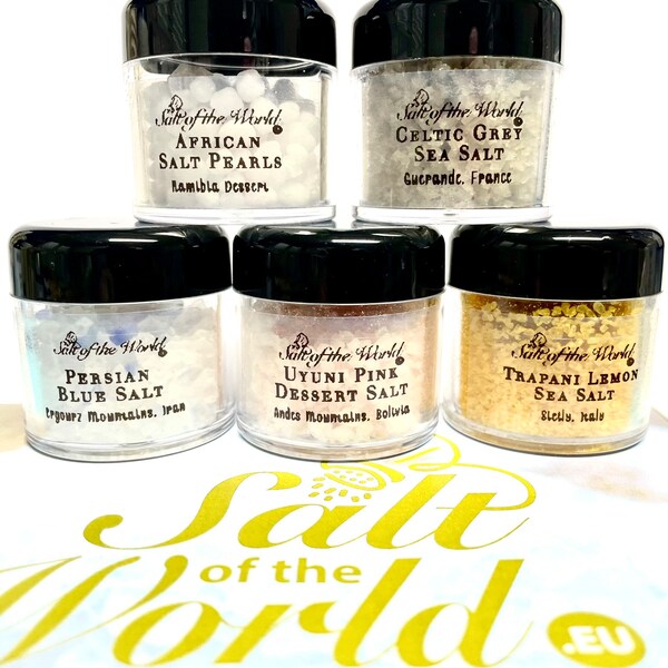 World Traveler Gourmet Salts Gift Package