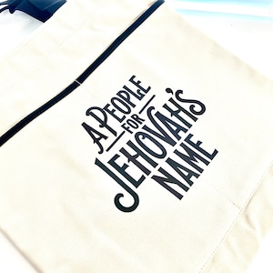 JW Canvas shoulder bag - Ministry/Field Service Bag