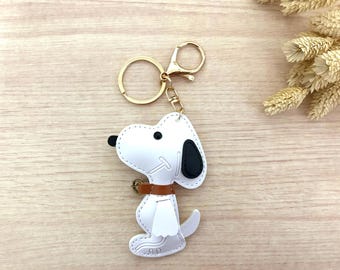 ヴィンテージ スヌーピー ピーナッツ キーホルダー、メタル スヌーピー