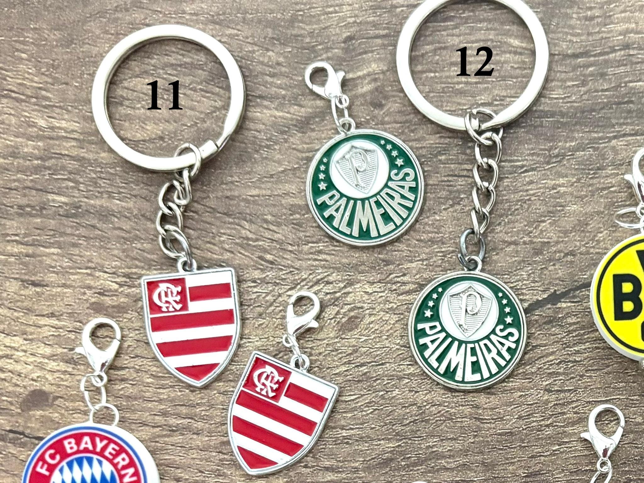 Football Clubs Champions League Soccer Charms | Keychains - Etsy