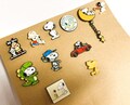 Peanuts Snoopy Pin | Enamel Cartoon Dog Lapel Pin | Gift for Snoopy Fans & Collectors | Cute Bag Accessory product logo