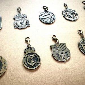 Traveler&#39;s Notebook Soccer Champions League Football Charms | Keychains