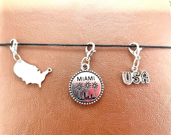 Traveler's Notebook Multicolor Vintage  Charms | Bracelet Charm Connectors | Midori Journal Planner Notebook Antique Accessories # 5