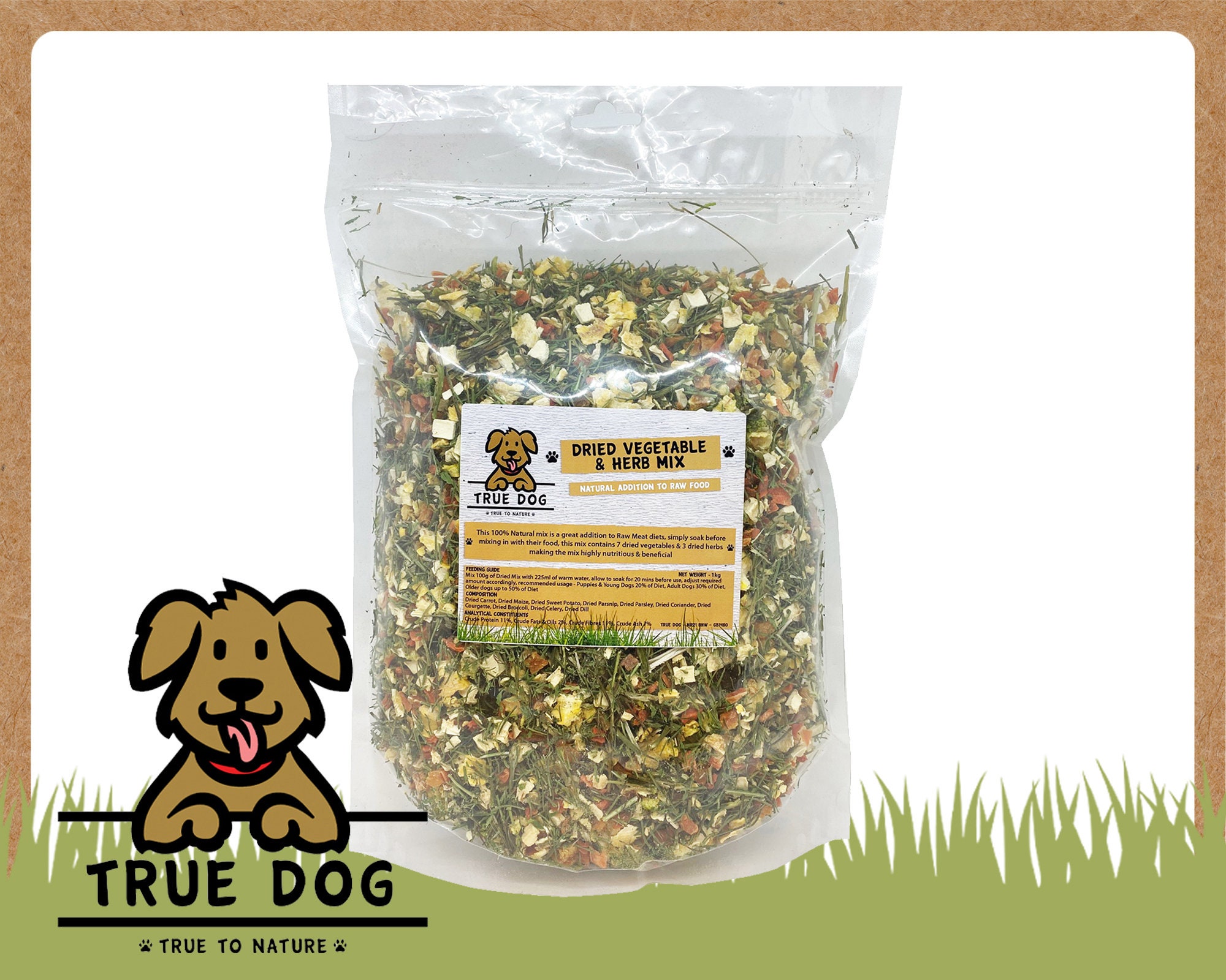 Dried vegetables for best sale dogs