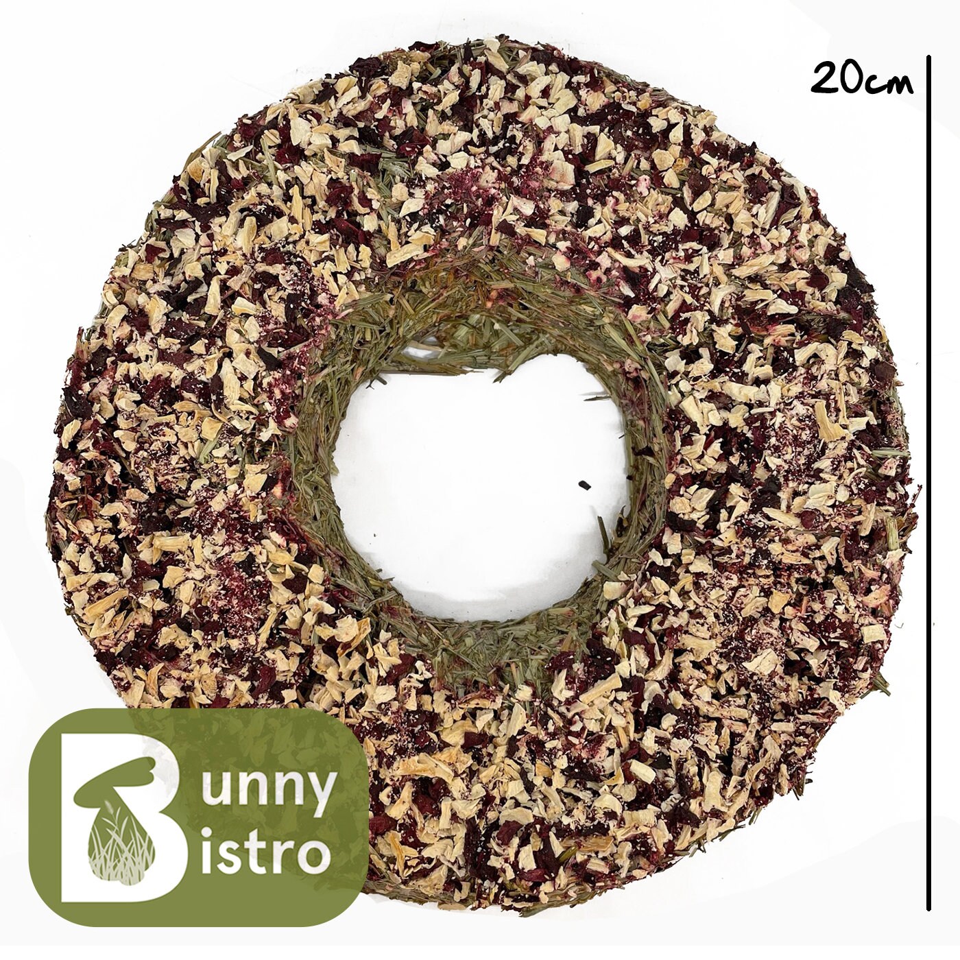Bunny Bistro Natural Forage Rings Large Nibble Treats Etsy UK