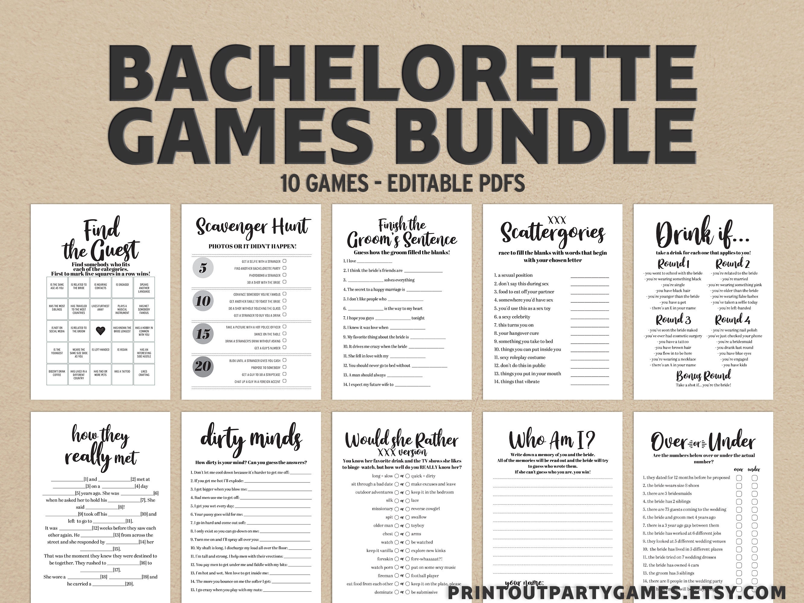 20 Fun Hilarious Bachelorette Party Games For 2024