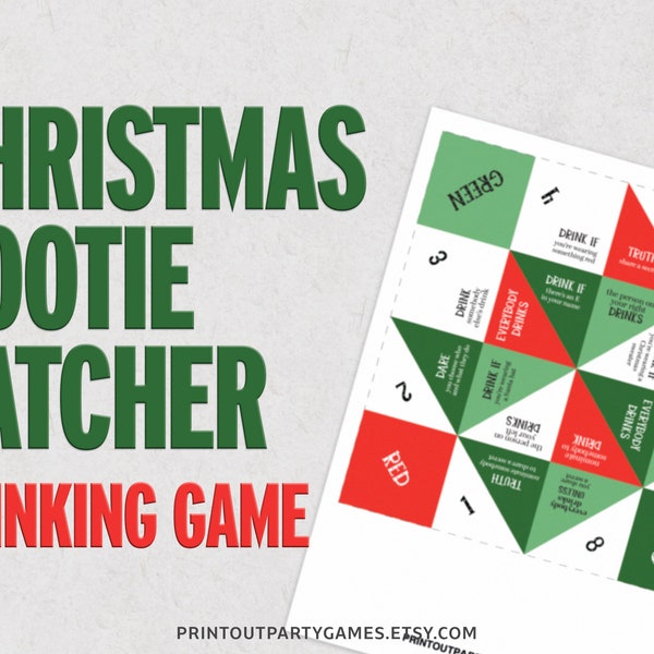 Adult Cootie Catcher - Etsy
