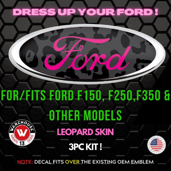 Ford Escape Emblem Overlay - Etsy