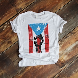 Puerto Ricaanse vlag, Resist, Borinquen, Unisex T-shirt met korte mouwen