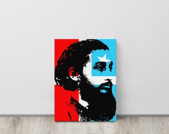 Ramon Emeterio Betances, Lares Flag, Thin canvas
