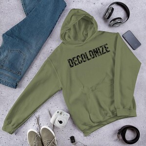 Decolonize, Taino, Puerto Rico, Unisex Hoodie