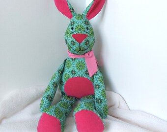 Stuffed bunny decoration, Easter bunny decoration, bunny decorative figures, Easter stuffed bunny, decorative bunny, Easter gifts for adults, special Easter gifts