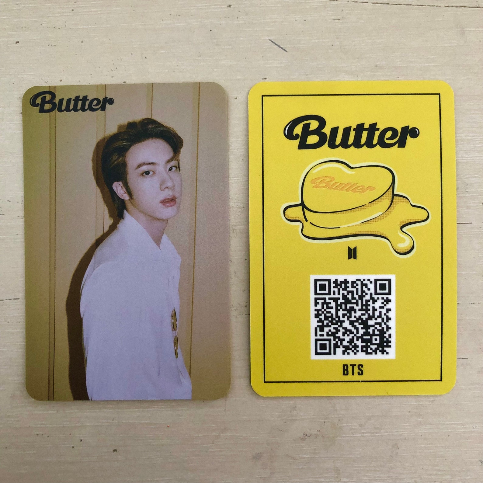 BTS Butter Photocards DoubleSided Scannable Etsy