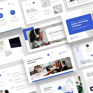 Geschäftsvorschlag, Kreativagentur-Präsentation, Businessplan, Firmenprofil, Minimal, Microsoft Powerpoint, Canva und Figma Templates