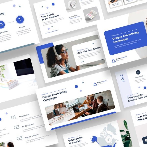 Business Proposal, Creative Agency Presentation, Business Plan, Company Profile, Minimal, Microsoft PowerPoint, Canva and Figma Templates