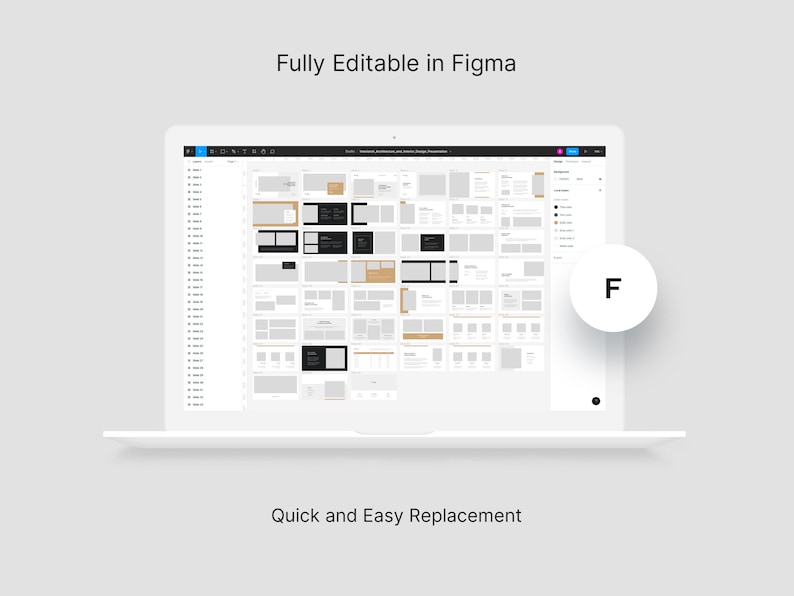 Architecture and Interior Design Portfolio PowerPoint Presentation Canva Template, Architect, Designer and Realtor, Construction Building, Fully Editable in Canva, Figma Template, Instant Downloads, Digital Products, Artbart Activity