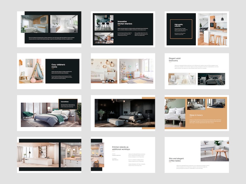 Architecture and Interior Design Portfolio PowerPoint Presentation Canva Template, Architect, Designer and Realtor, Construction Building, Fully Editable in Canva, Figma Template, Instant Downloads, Digital Products, Artbart Activity