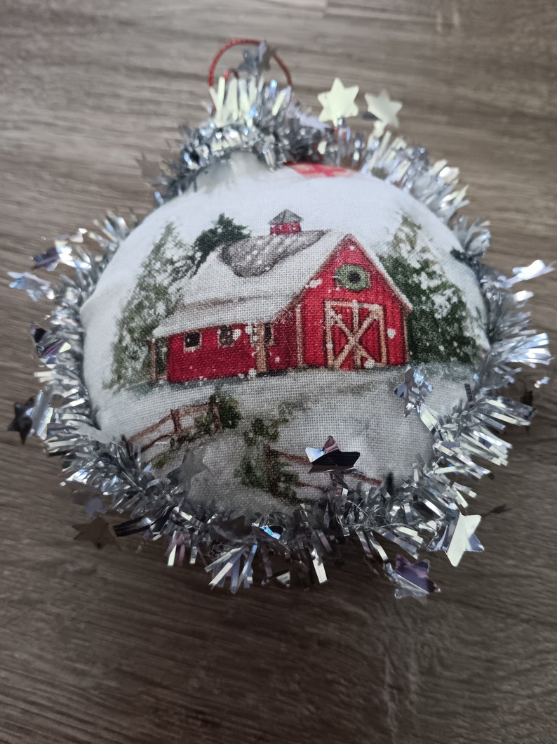 John Deere Christmas Ornament/ John Deere Ornament/ Ornament/ Handmade
