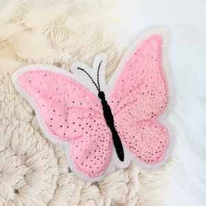 Application butterfly | Iron-on patch | Patch | Patch | Iron-on patch | 3D effect