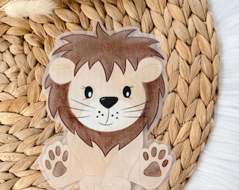 Iron-on Lion | Iron-on Animals Safari Lioness | Girl Boy | Iron-on Patch | Iron-on Patch