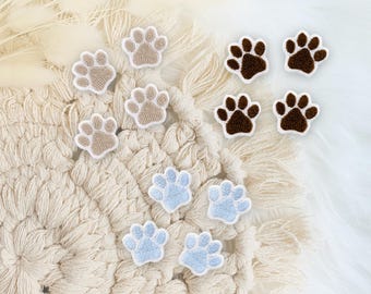 Mini appliqué paws | Mini paws | Cat paw | Small paw decoration for school cone | Dog paws | Paws for ironing/sewing