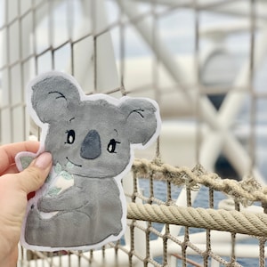 Applikation Koala Bügelbild Patch Aufnäher Aufbügler 3D Effekt Patches Bild 6