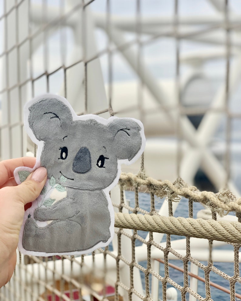 Applikation Koala Bügelbild Patch Aufnäher Aufbügler 3D Effekt Patches Bild 6