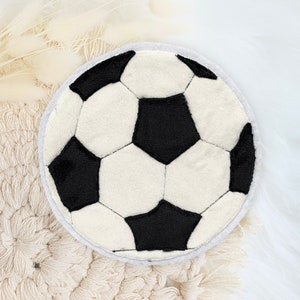 Applikation Fußball | Bügelbild | Patch | Aufnäher | 3D Effekt Patches