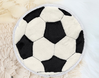 Applikation Fußball | Bügelbild | Patch | Aufnäher | 3D Effekt Patches
