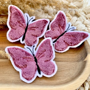 Schmetterling zum Aufbügeln Bügelbild Patch Aufnäher Aufbügler Applikation 3D Patch Bild 4