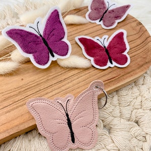 Schmetterling zum Aufbügeln Bügelbild Patch Aufnäher Aufbügler Applikation 3D Patch Bild 10