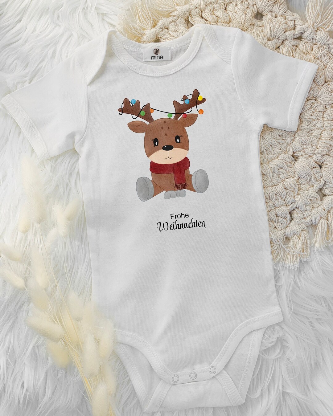 Bügelbild Elch Rentier Bügelbild Spruch Frohe Weihnachten Etsy.de