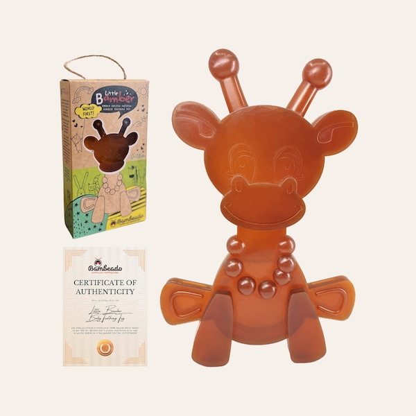 Little Bamber - the world's only Natural Amber and Natural Rubber Teething Toy