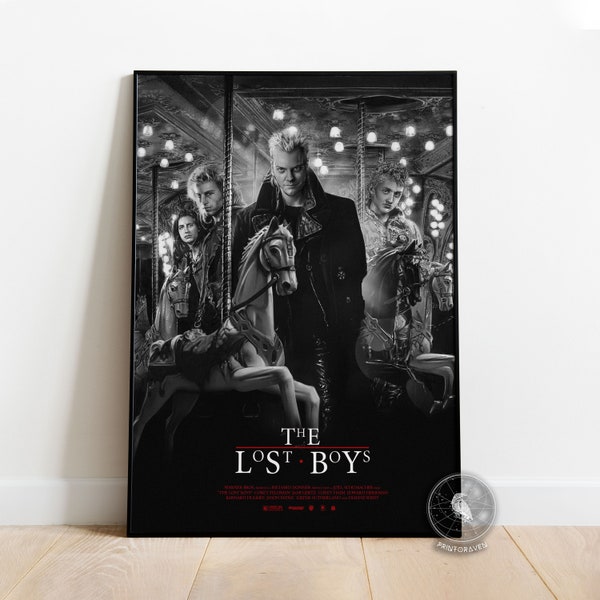 The Lost Boys Poster | Jason Patric Wall Art | Wall Decoration | Framed Poster | Movie Poster Print • 2
