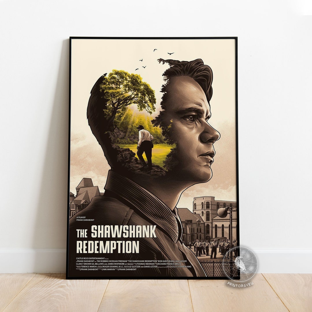 The Shawshank Redemption Poster Andy Dufresne Wall Art Wall Decoration