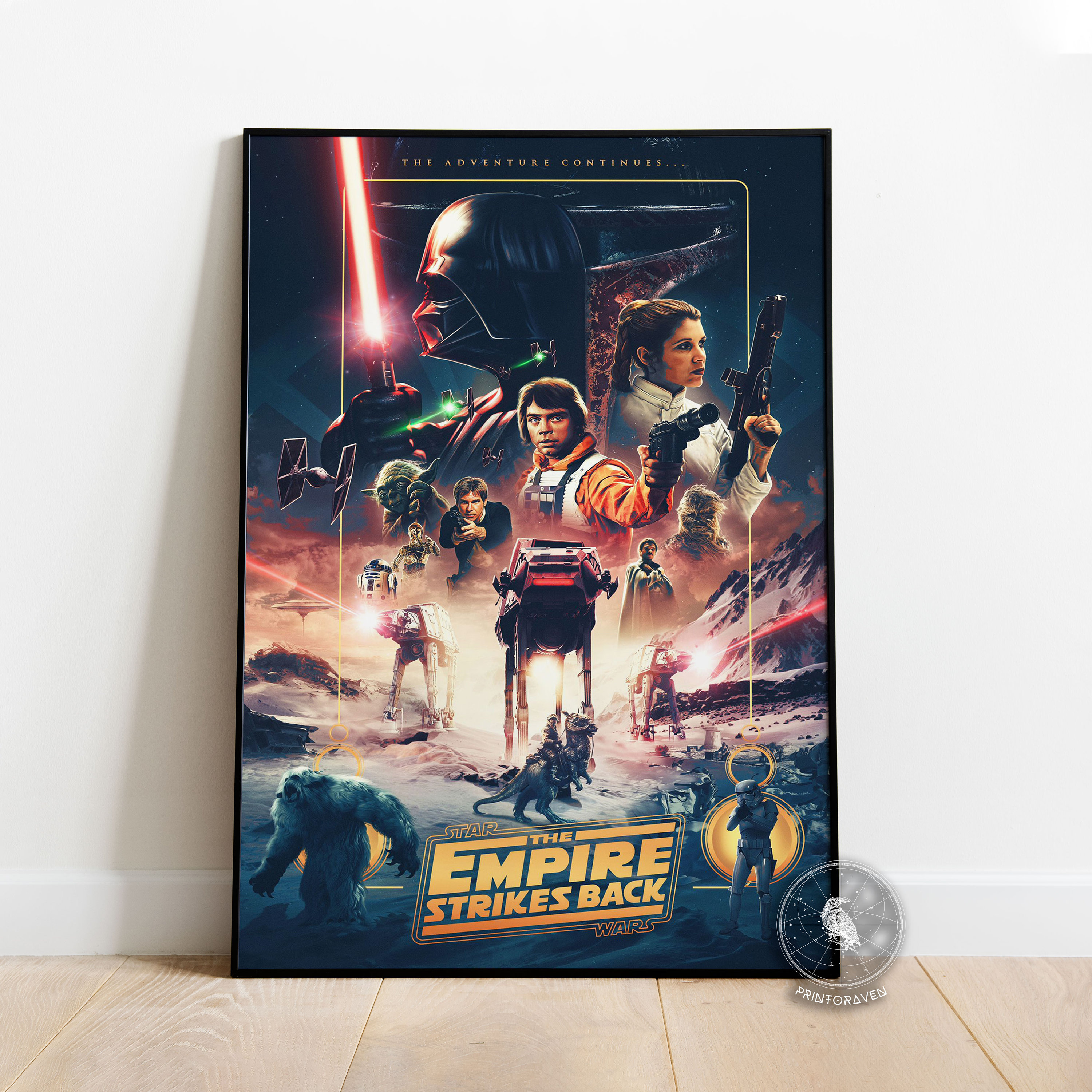 Jetzt begrenzter Verkauf Empire Strikes Back Poster - Etsy