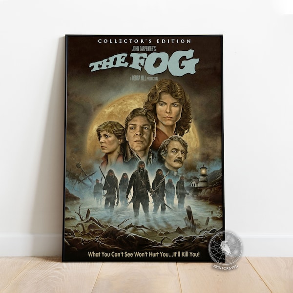 The Fog Poster | Horror Movie Wall Art | Wall Decoration | Framed Poster | Movie Poster Print