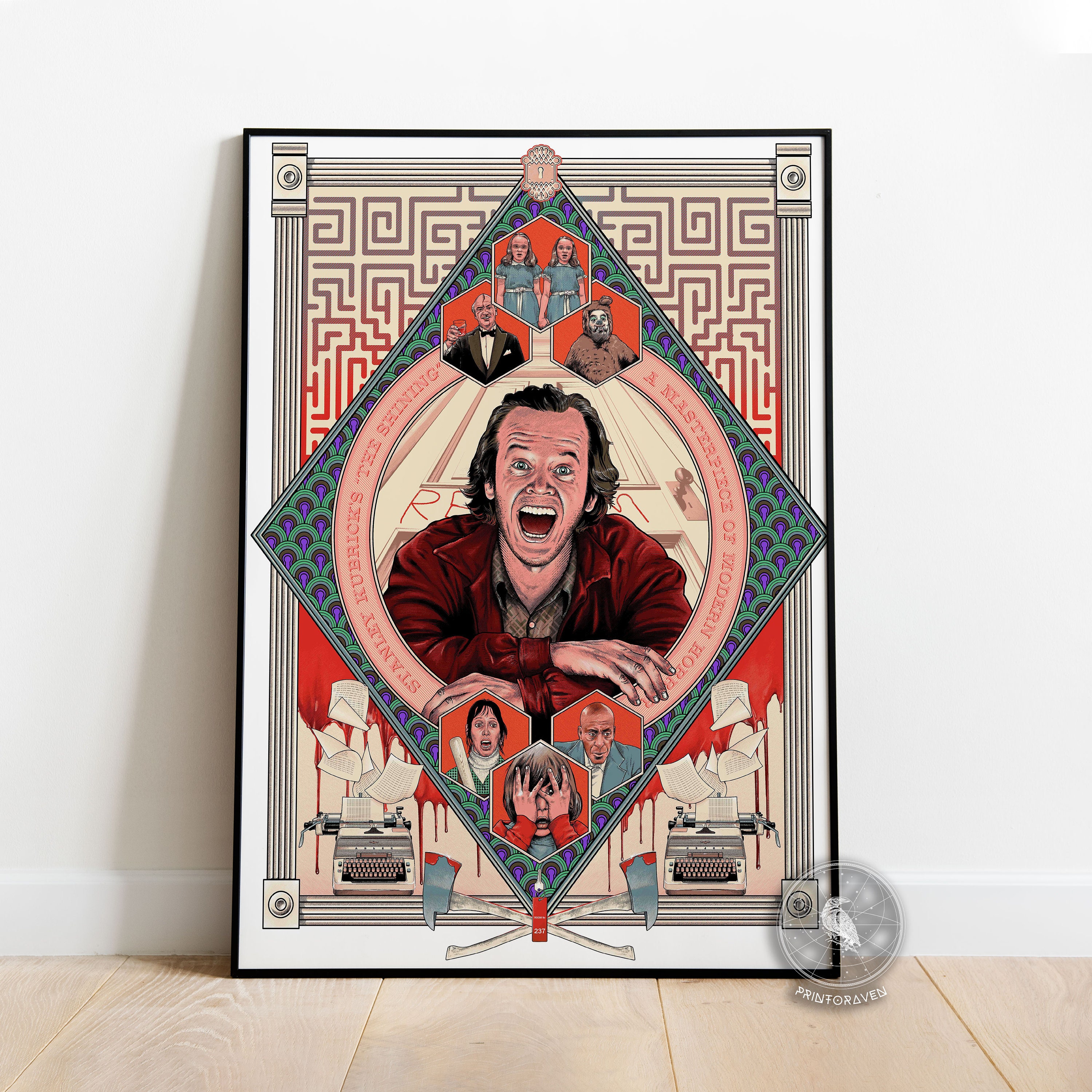 The Shining Horror Movie Poster (8) Home Decor Poster