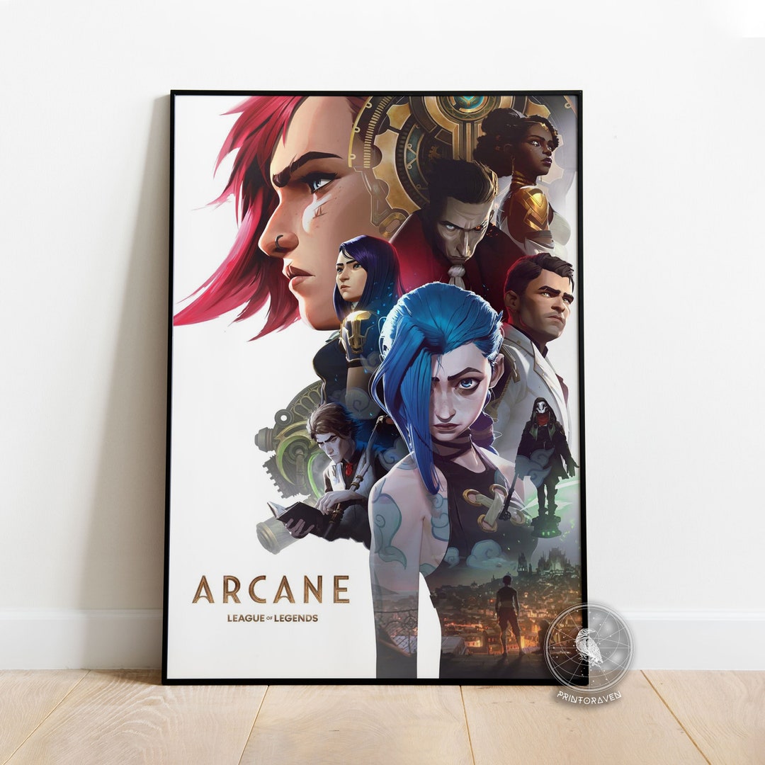 Arcane Poster Jinx Wall Art Wall Decoration Framed Poster TV Series ...