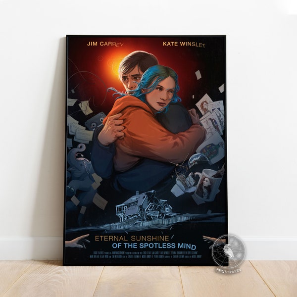 Eternal Sunshine of the Spotless Mind Poster | Joel Barish Wall Art | Wall Decoration | Framed Poster | Movie Poster Print