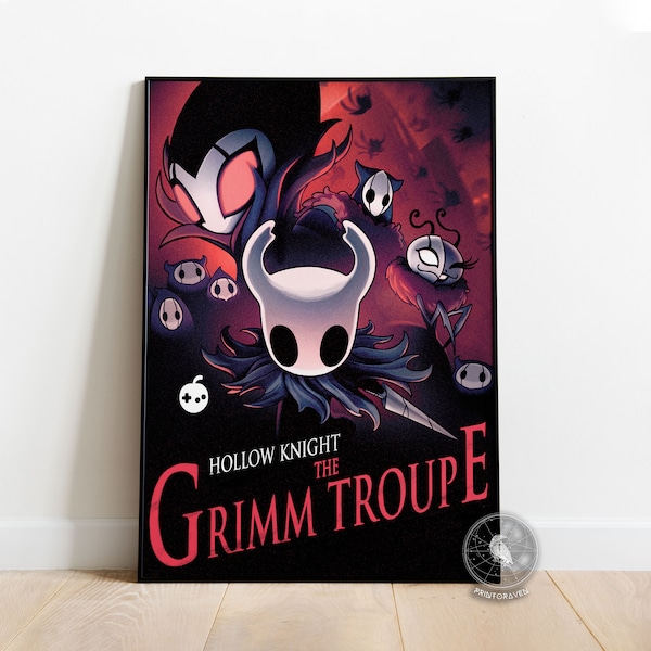 Hollow Knight Poster | Hallownest Wall Art | Wall Decoration | Framed Poster | Game Poster Print • 6