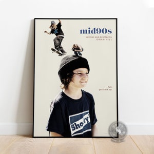 Mid90s Poster | Stevie Wall Art | Wall Decoration | Framed Poster | Movie Poster Print