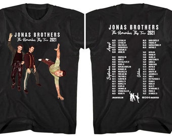 black jonas brothers shirt