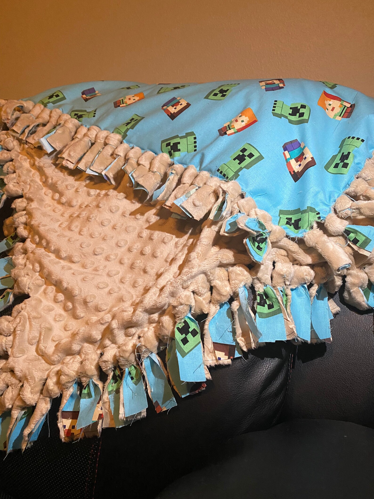 Tie Knot Blankets Homemade Etsy