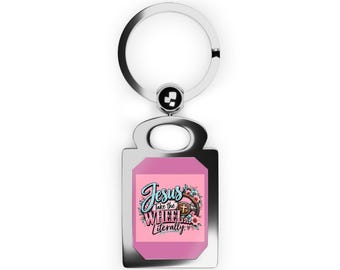 Rectangle Photo Keyring