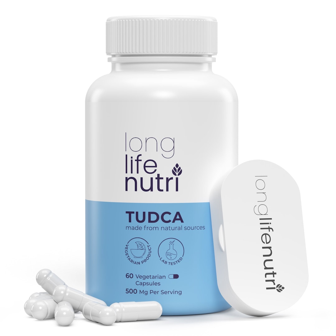 TUDCA 500mg 60 Vegetarian Capsules - Etsy